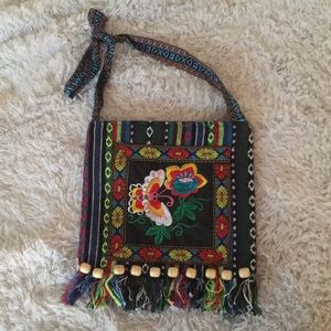 Colorful Vintage Side Bag.
